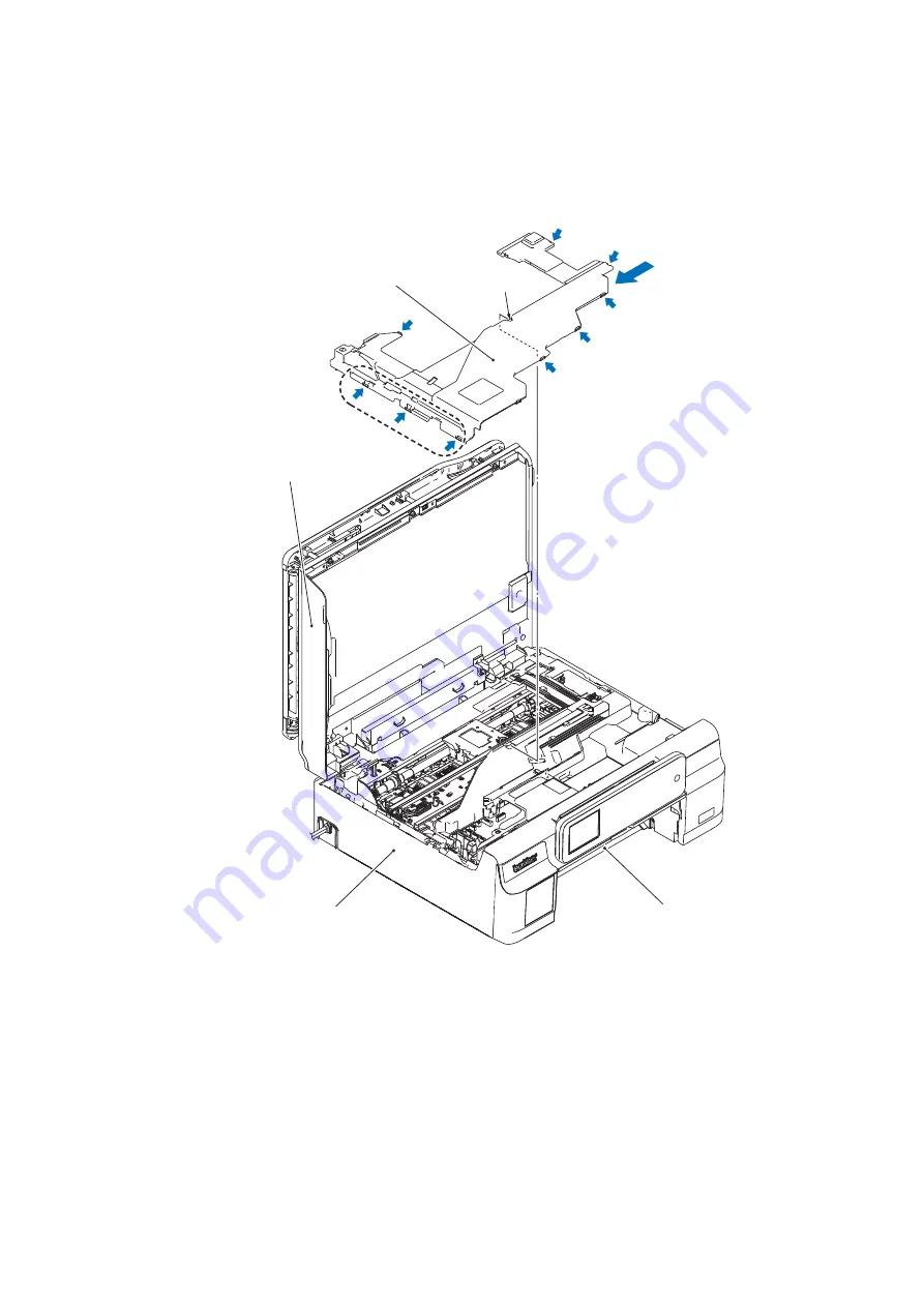 Brother DCP-J552DW Service Manual Download Page 146