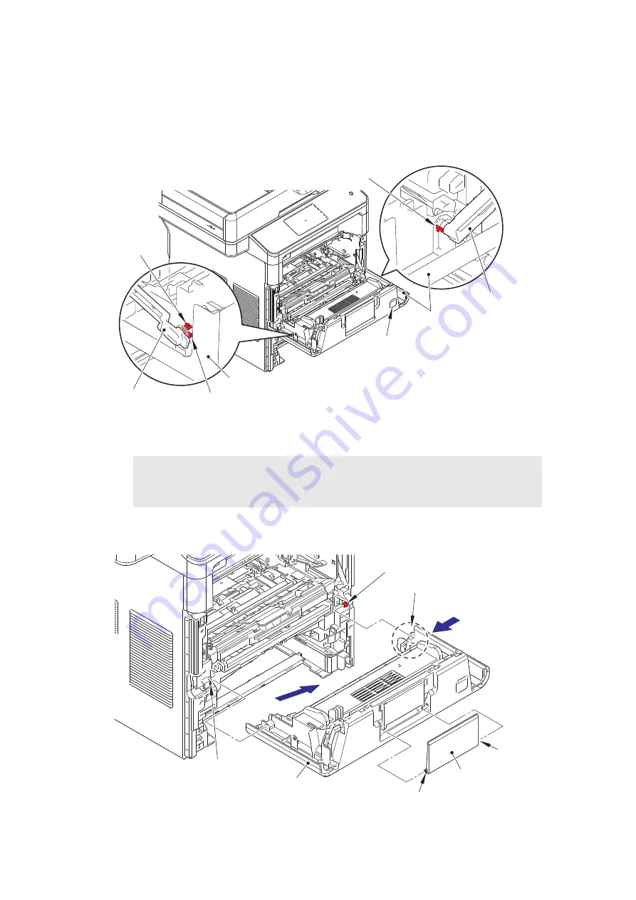 Brother DCP-L5500D Service Manual Download Page 197