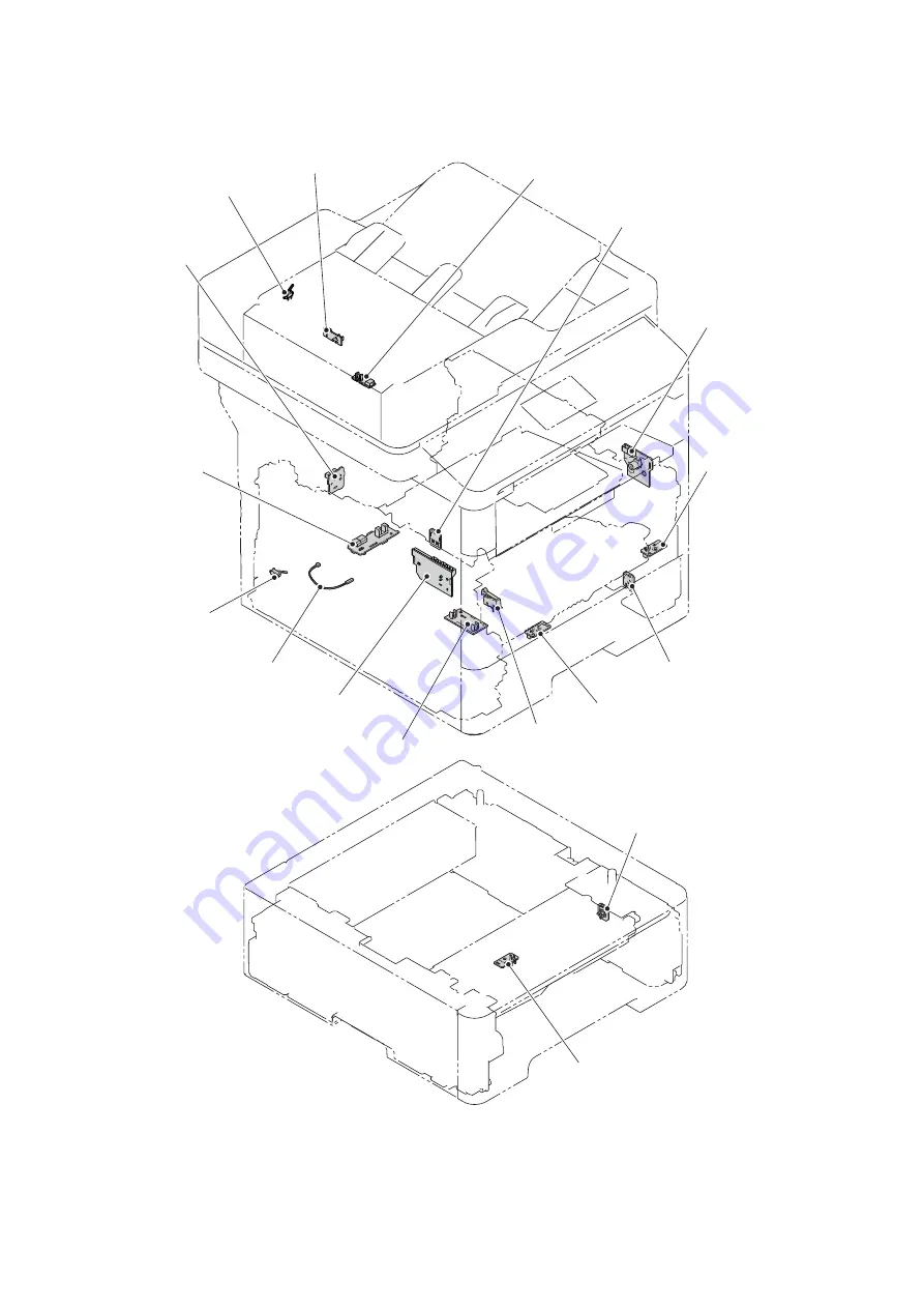 Brother DCP-L5500D Service Manual Download Page 334