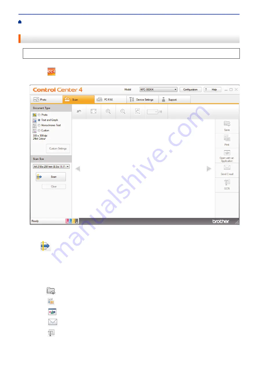 Brother DCP-T310 User Manual Download Page 134