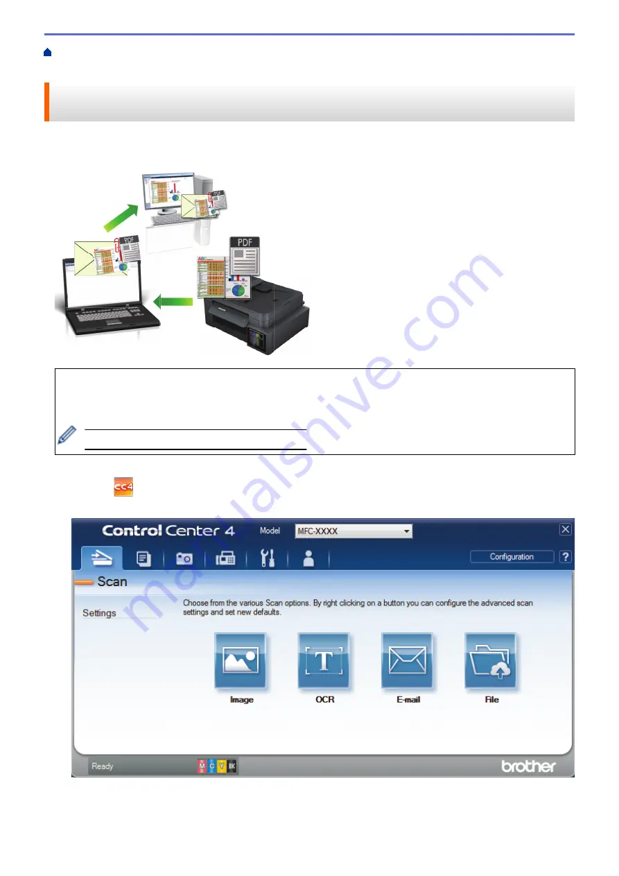 Brother DCP-T310 User Manual Download Page 155