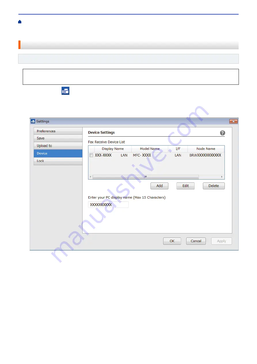 Brother DCP-T310 User Manual Download Page 285