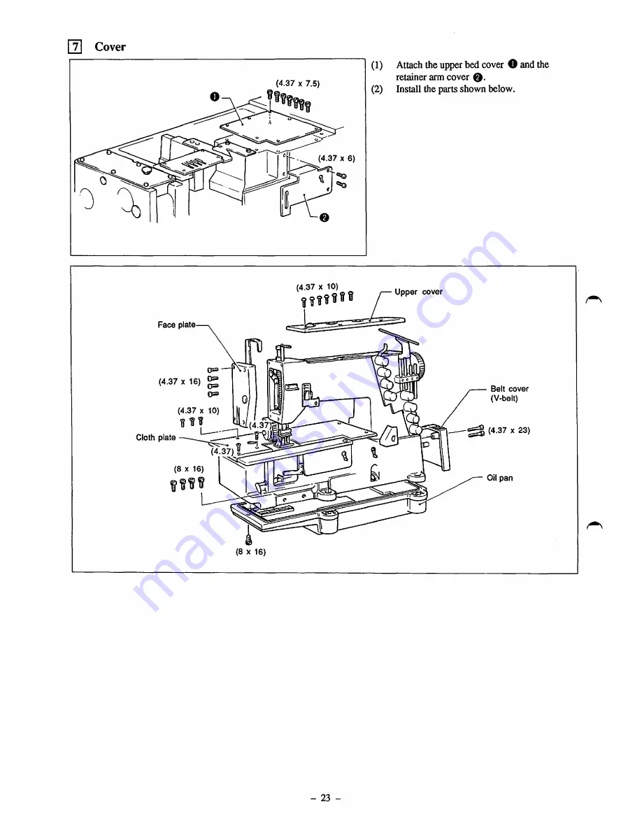 Brother DT4-B281 Service Manual Download Page 26