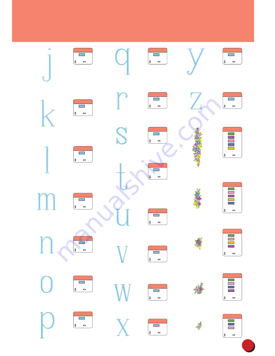 Brother Duetta 2 4750D Quick Reference Manual Download Page 45