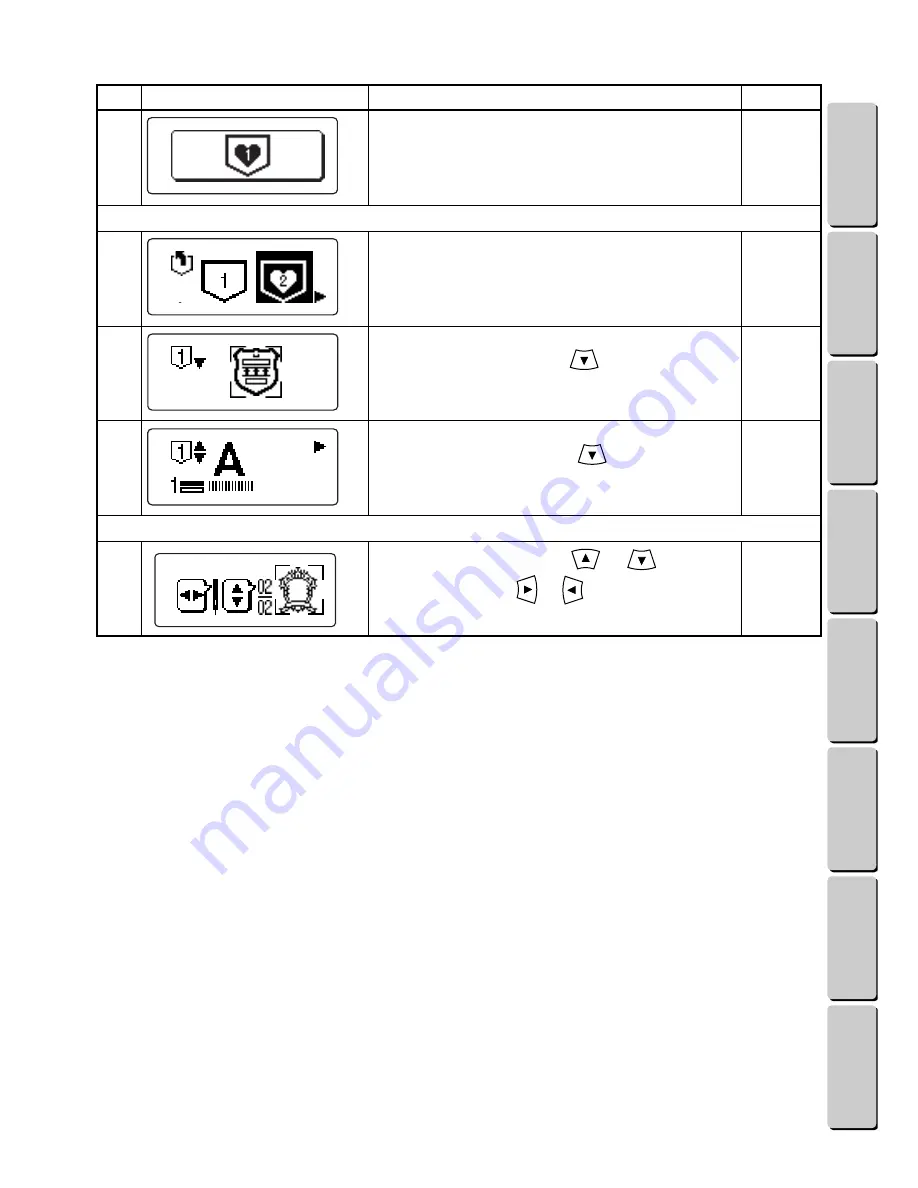 Brother E-100M Operation Manual Download Page 65