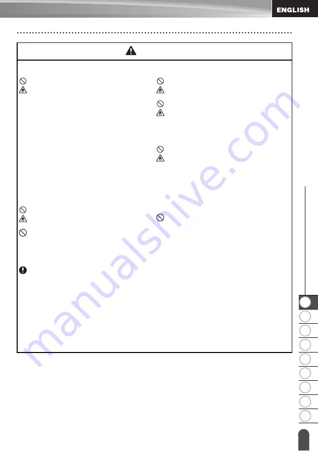 Brother E300 User Manual Download Page 7