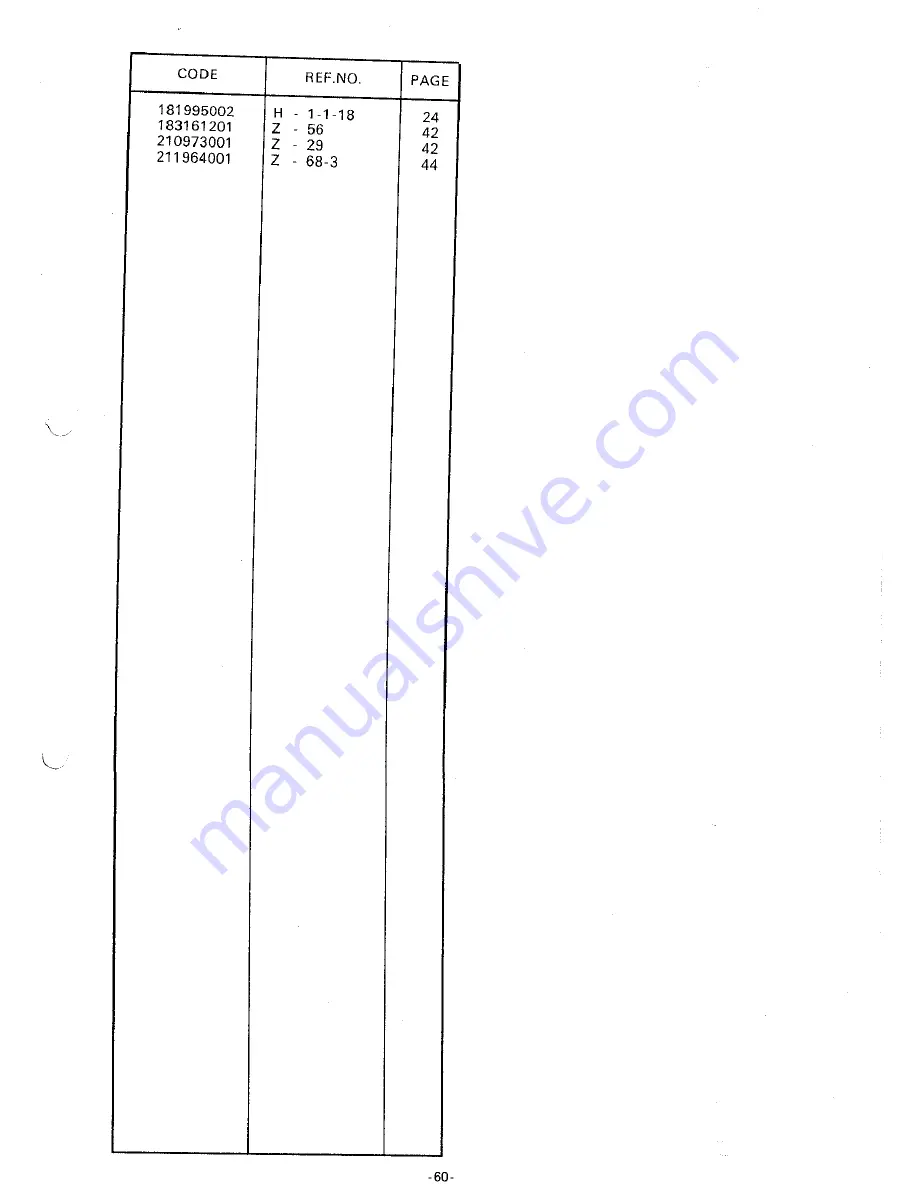 Brother EF4-B511 Parts Manual Download Page 67