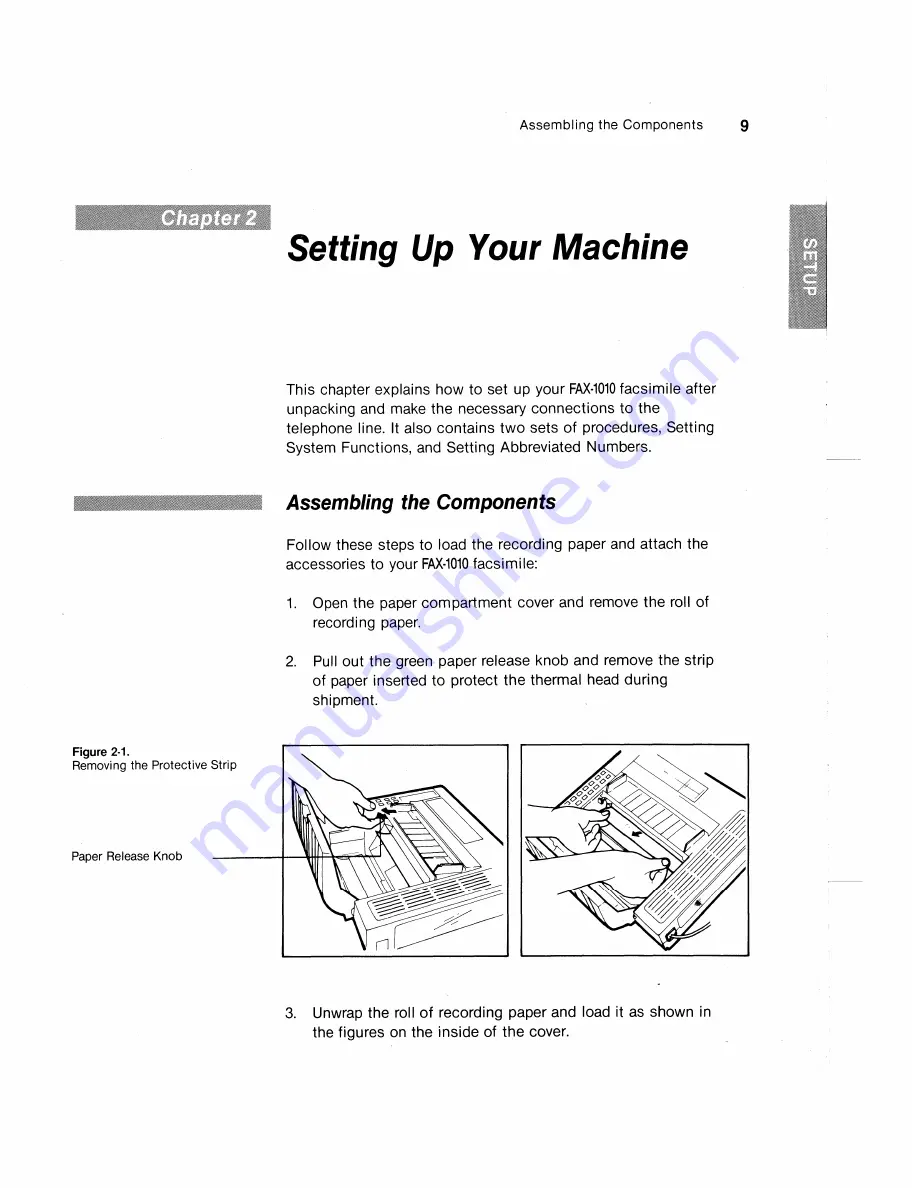 Brother FAX-1010 User Manual Download Page 19