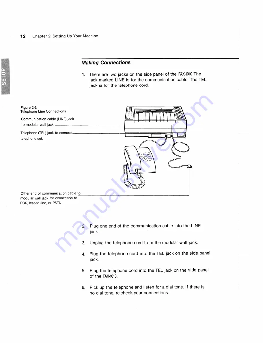 Brother FAX-1010 User Manual Download Page 22