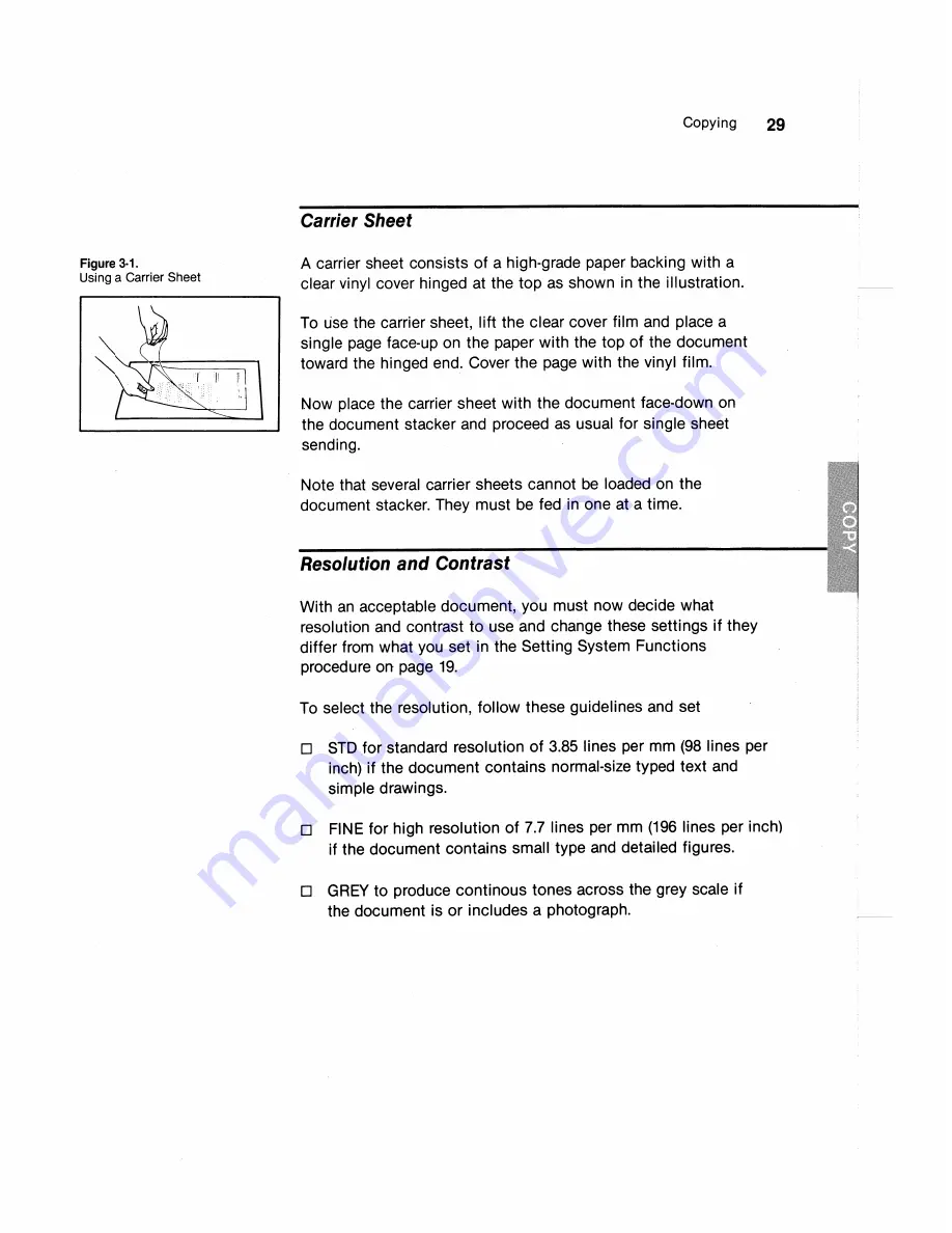 Brother FAX-1010 User Manual Download Page 39