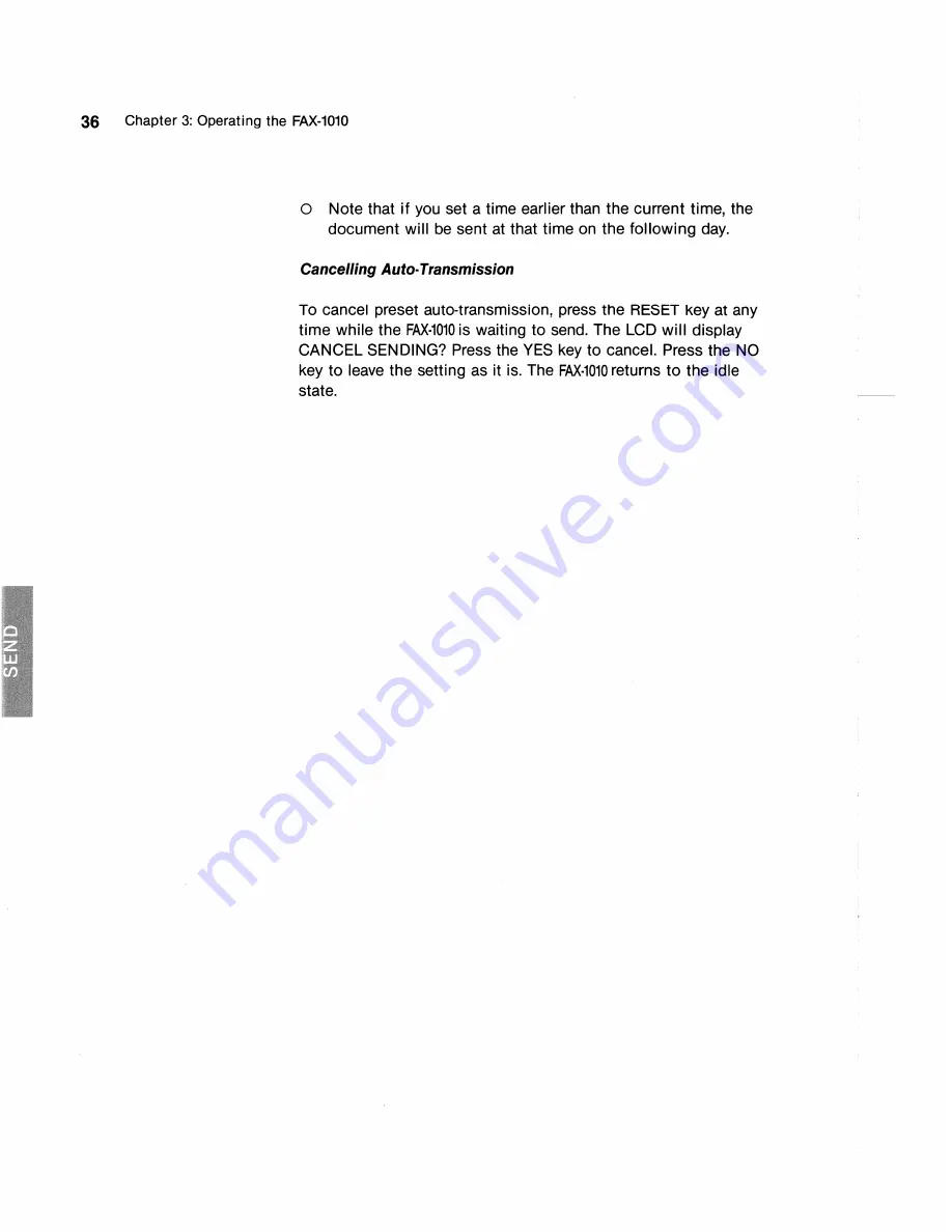 Brother FAX-1010 User Manual Download Page 46