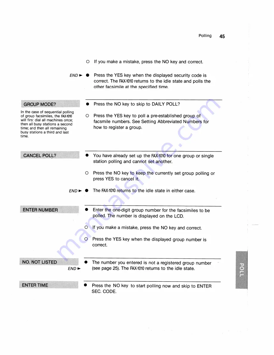 Brother FAX-1010 User Manual Download Page 55