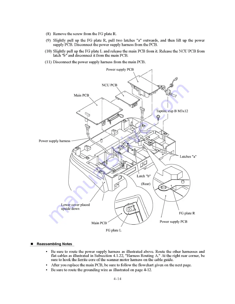 Brother FAX-1800C Service Manual Download Page 53