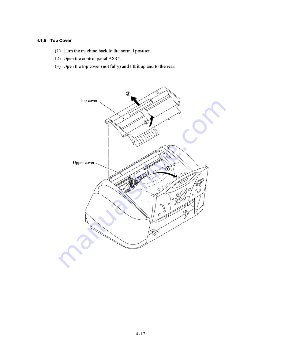 Brother FAX-1800C Service Manual Download Page 56