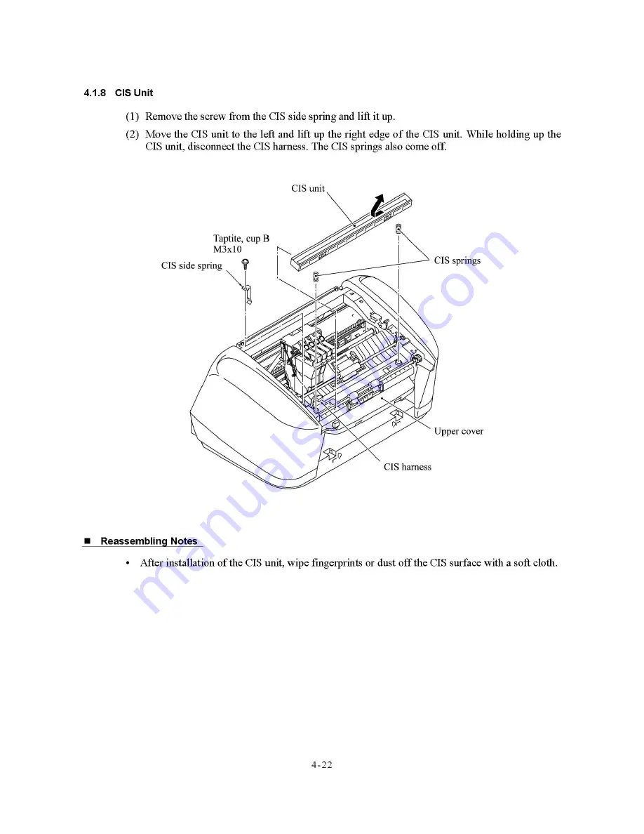 Brother FAX-1800C Service Manual Download Page 61