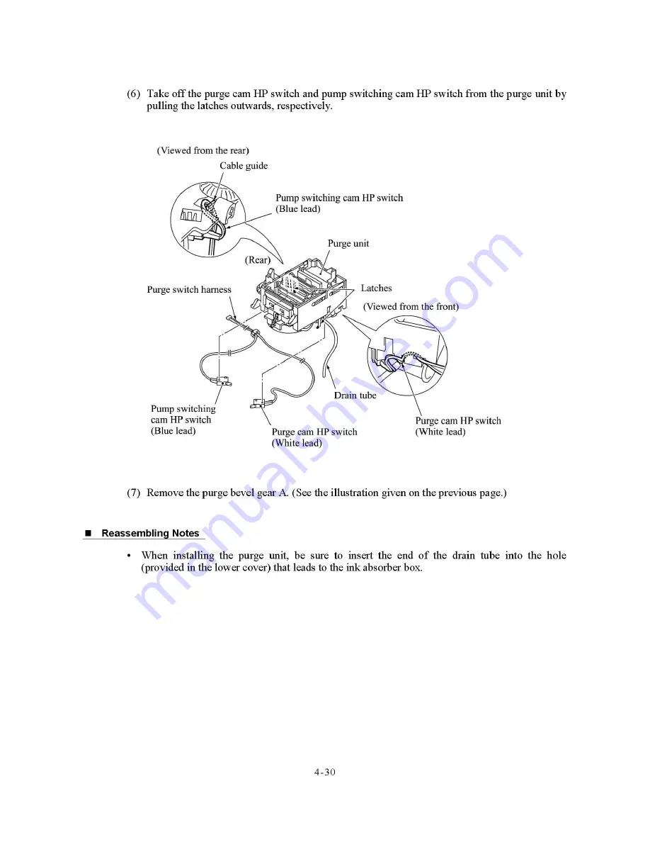 Brother FAX-1800C Service Manual Download Page 69