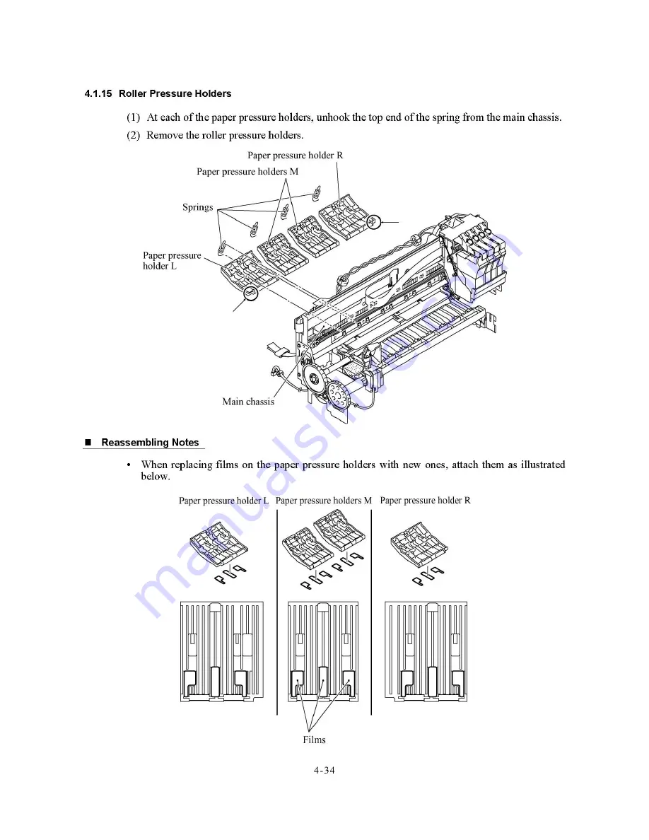 Brother FAX-1800C Service Manual Download Page 73