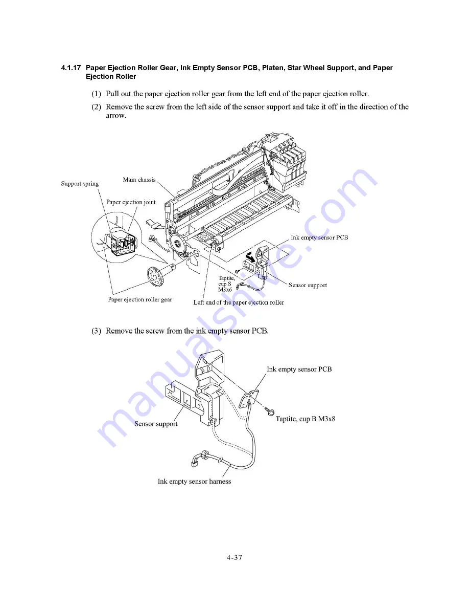 Brother FAX-1800C Service Manual Download Page 76