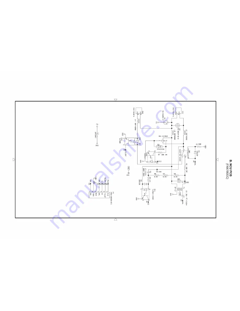 Brother FAX-1800C Service Manual Download Page 204