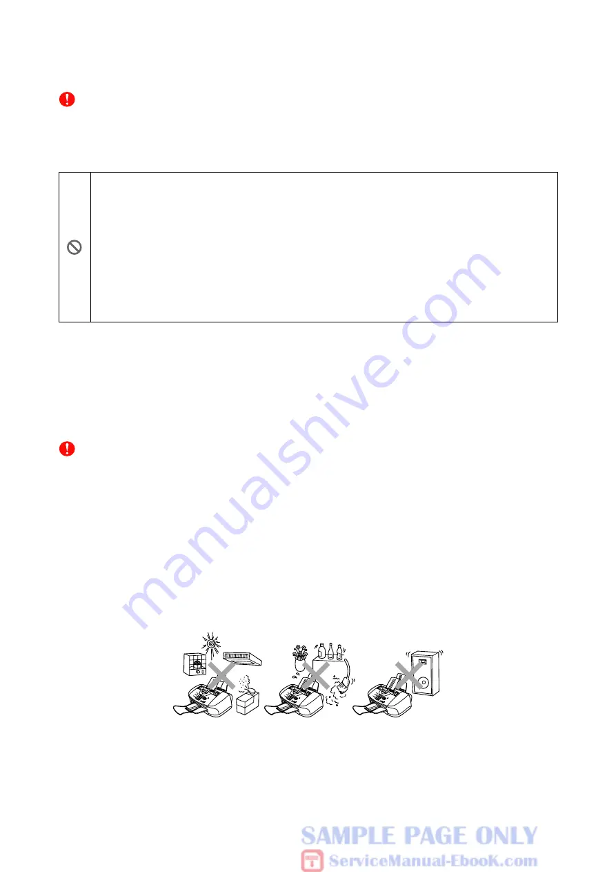 Brother FAX-1820C Service Manual Download Page 5