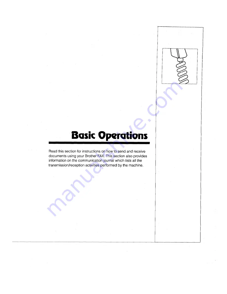 Brother FAX-2000P User Reference Manual Download Page 67