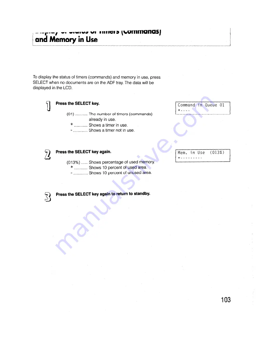 Brother FAX-2000P User Reference Manual Download Page 115