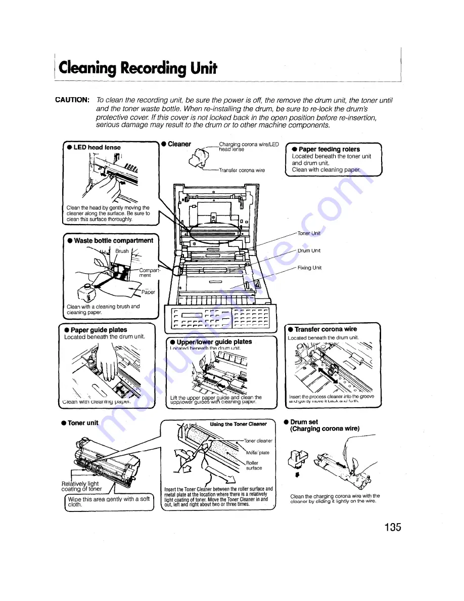 Brother FAX-2000P User Reference Manual Download Page 147