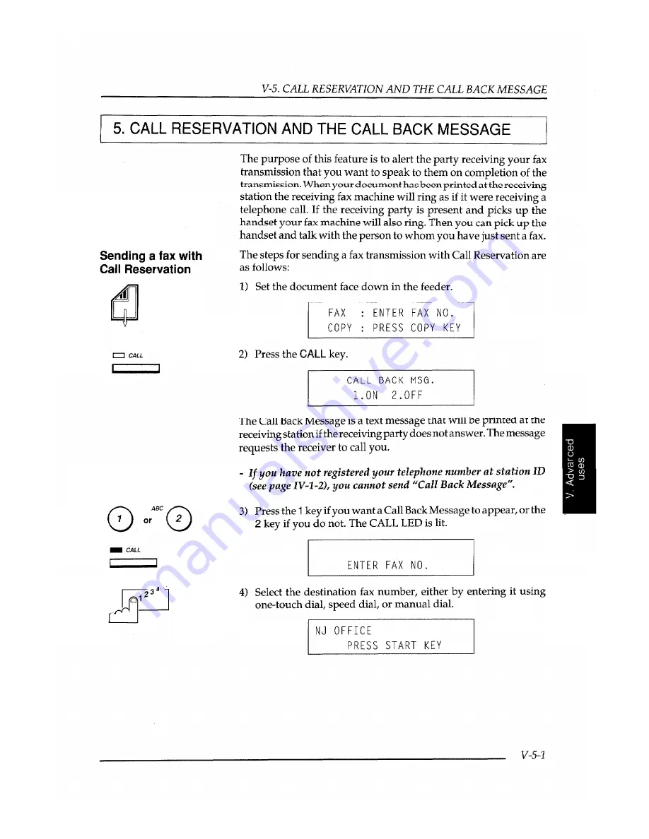 Brother FAX-400 Owner'S Manual Download Page 37