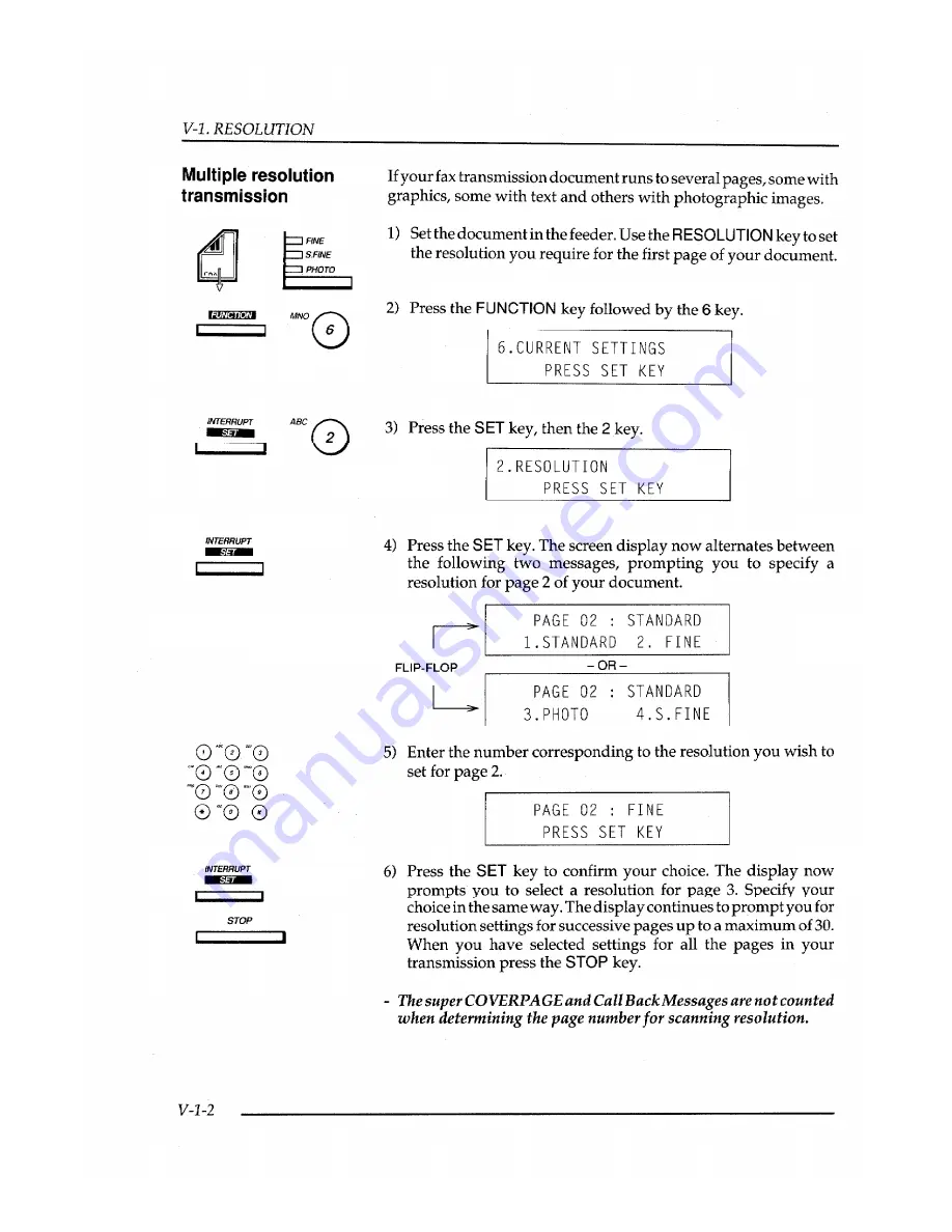 Brother FAX-400 Owner'S Manual Download Page 48