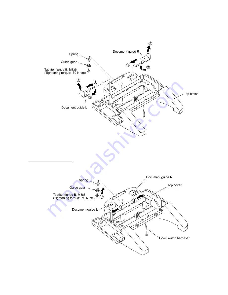 Brother FAX-8350P Service Manual Download Page 71