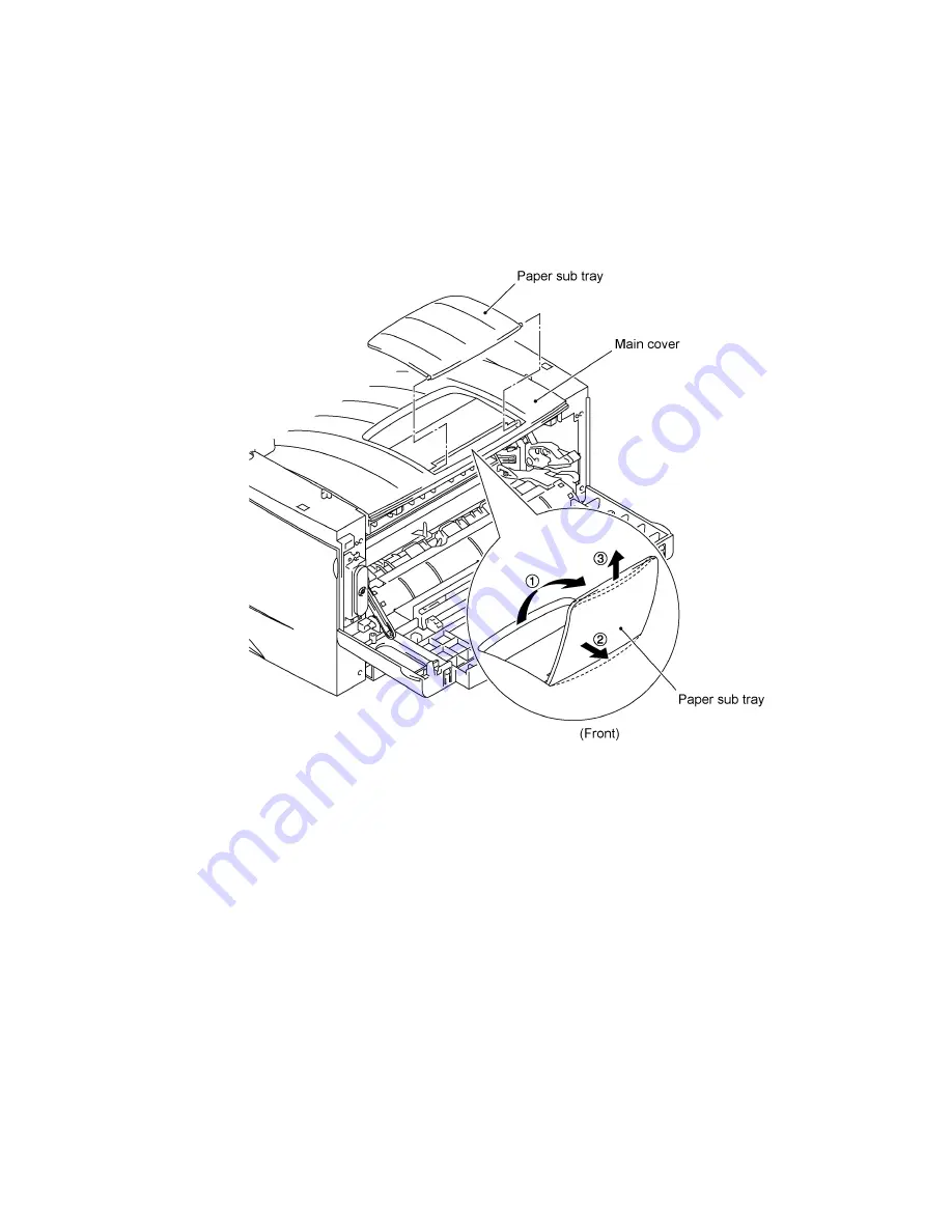 Brother FAX-8350P Service Manual Download Page 76