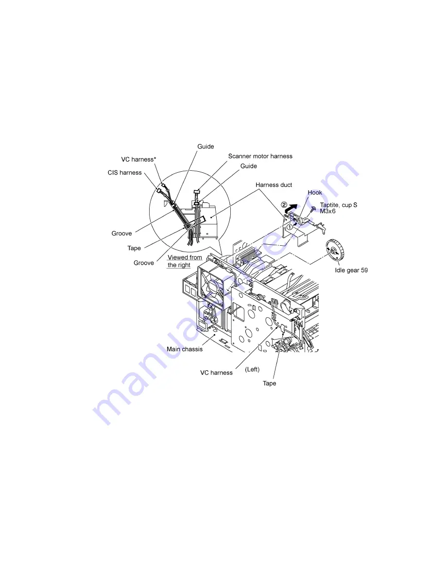 Brother FAX-8350P Service Manual Download Page 83