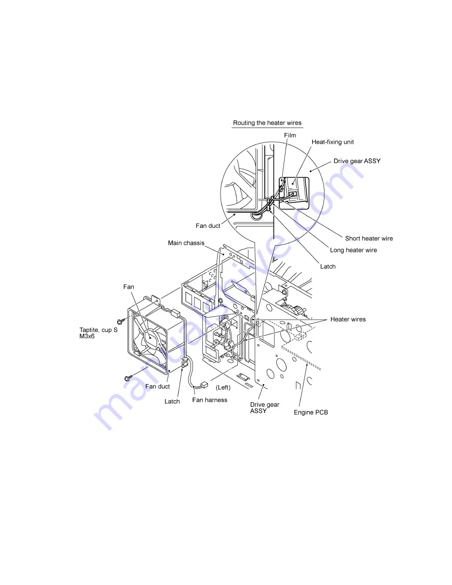 Brother FAX-8350P Service Manual Download Page 87