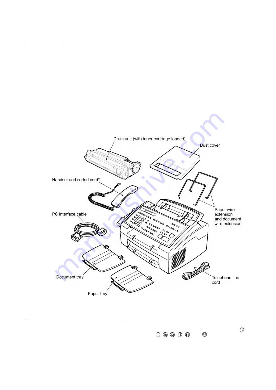 Brother FAX-8650P Service Manual Download Page 41