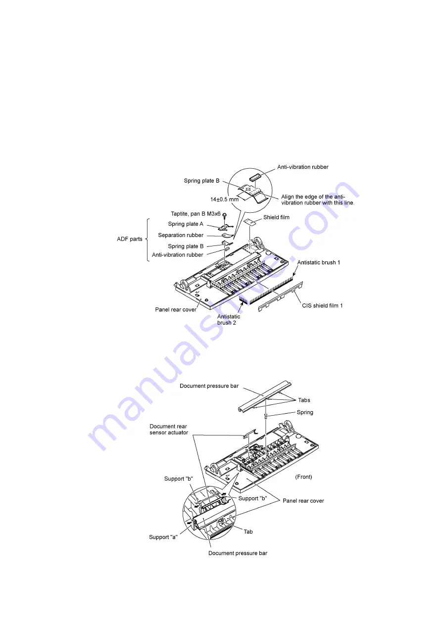 Brother FAX-8650P Service Manual Download Page 48