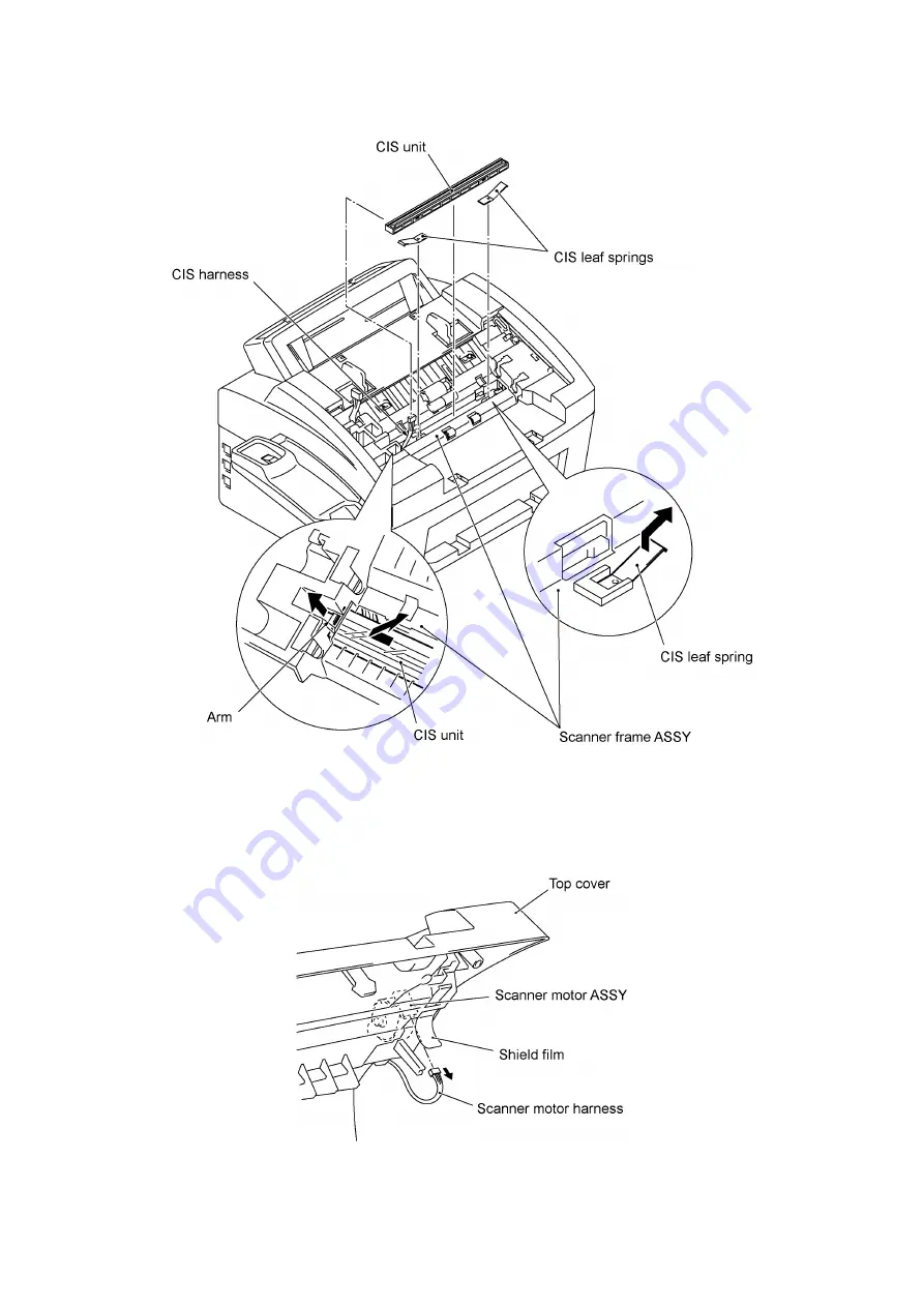 Brother FAX-8650P Service Manual Download Page 53