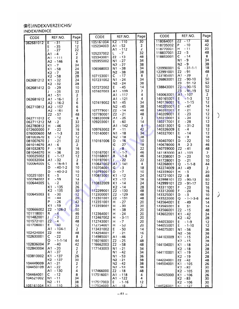 Brother FD4-B276 Parts Manual Download Page 64