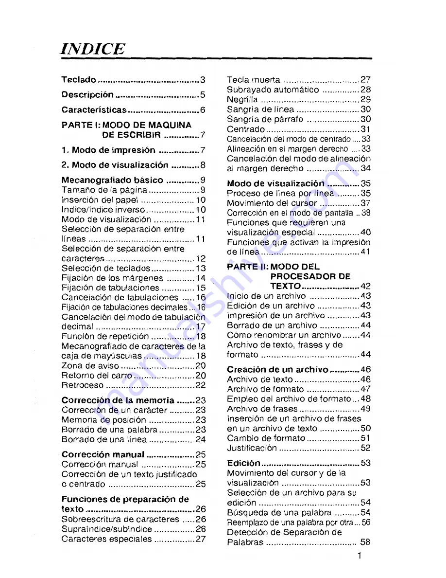 Brother GX-9750 (Spanish) Guía Del Usuario Download Page 3