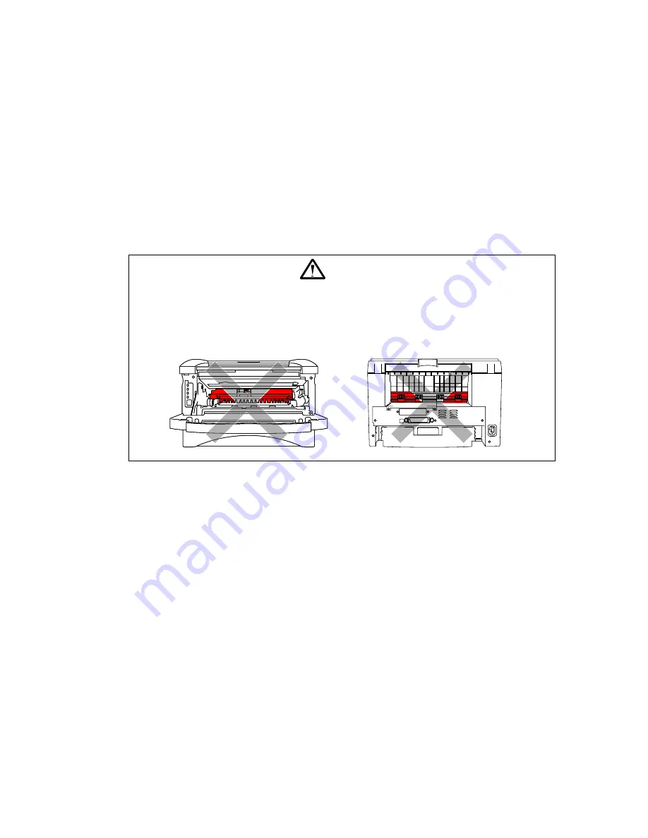 Brother HL-1030 Service Manual Download Page 124