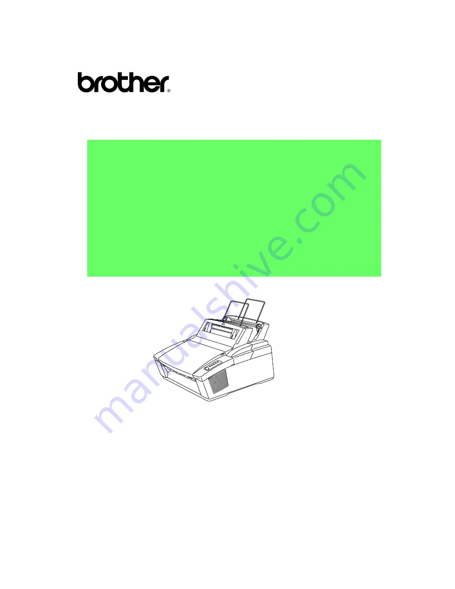 Brother HL-1070 Service Manual Download Page 152