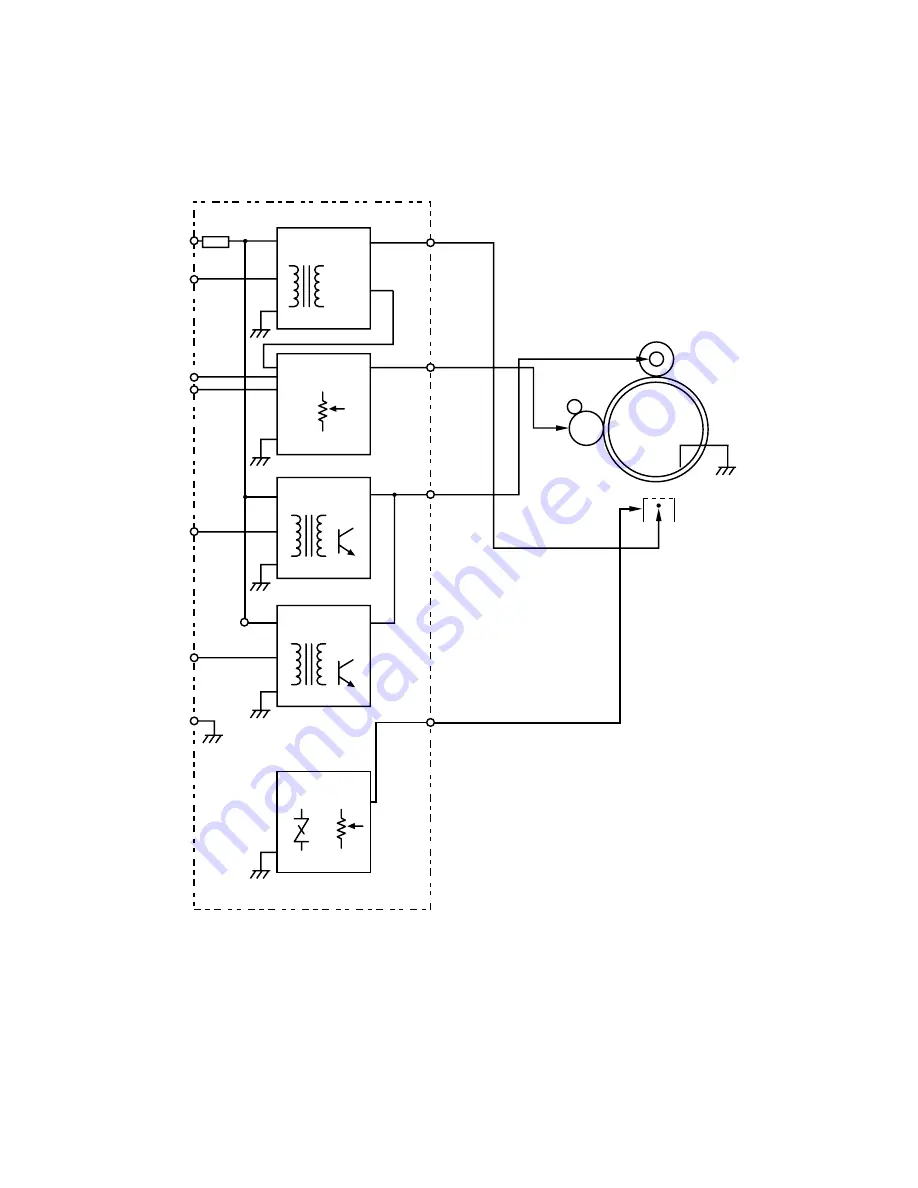 Brother HL-1240 Service Manual Download Page 54