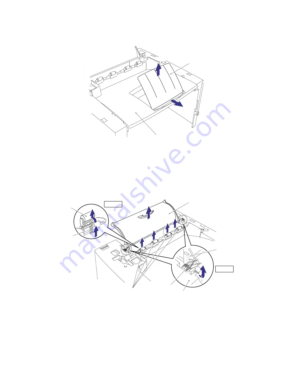 Brother HL-1240 Service Manual Download Page 75