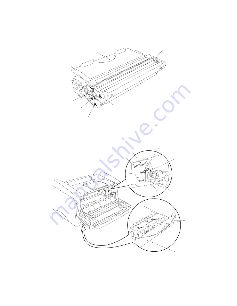 Brother HL-1240 Service Manual Download Page 151