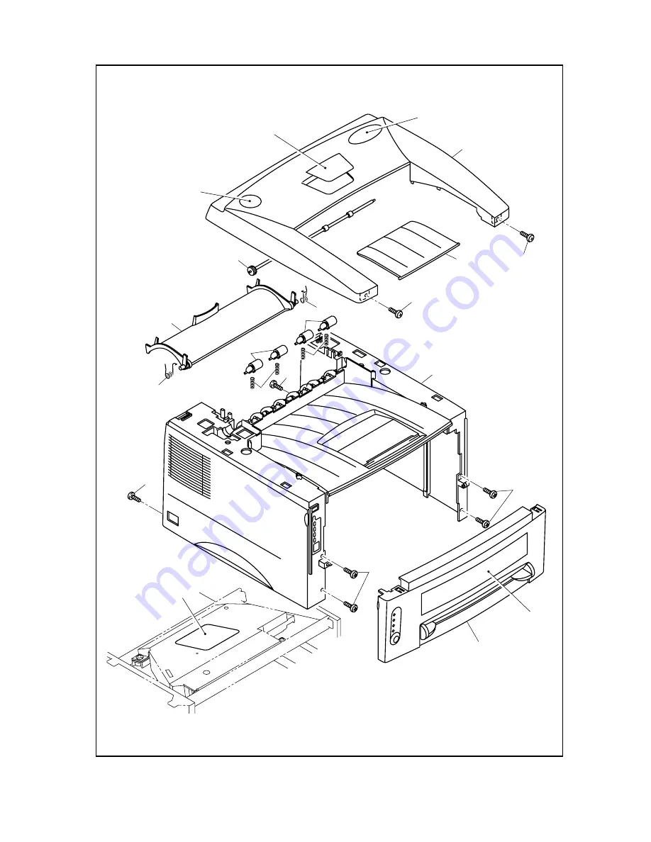 Brother HL-1240 Service Manual Download Page 203