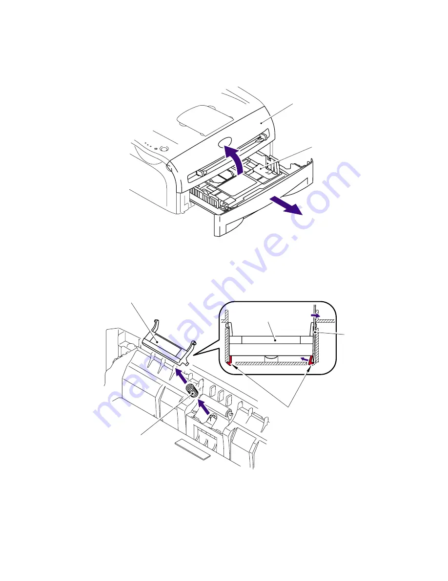 Brother HL 2030 Service Manual Download Page 96