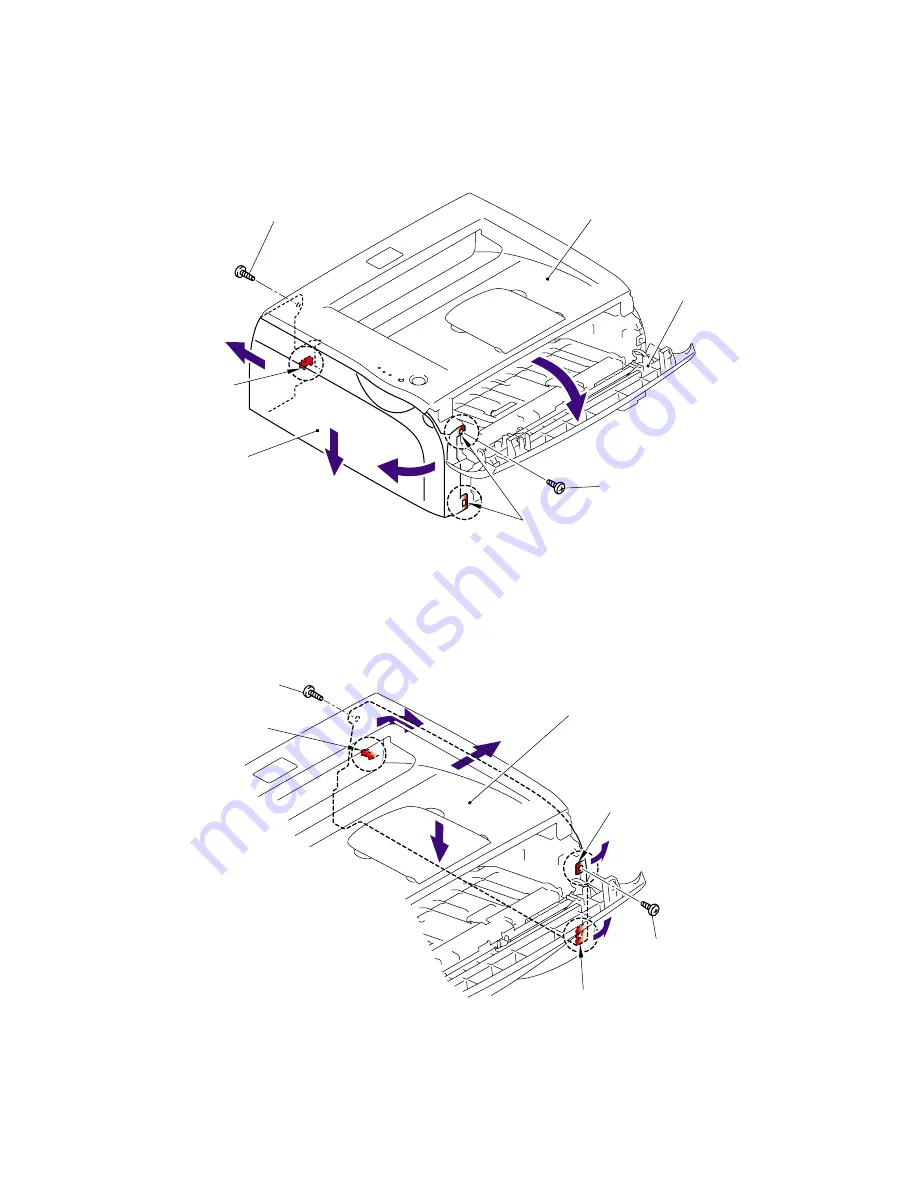 Brother HL 2030 Service Manual Download Page 99