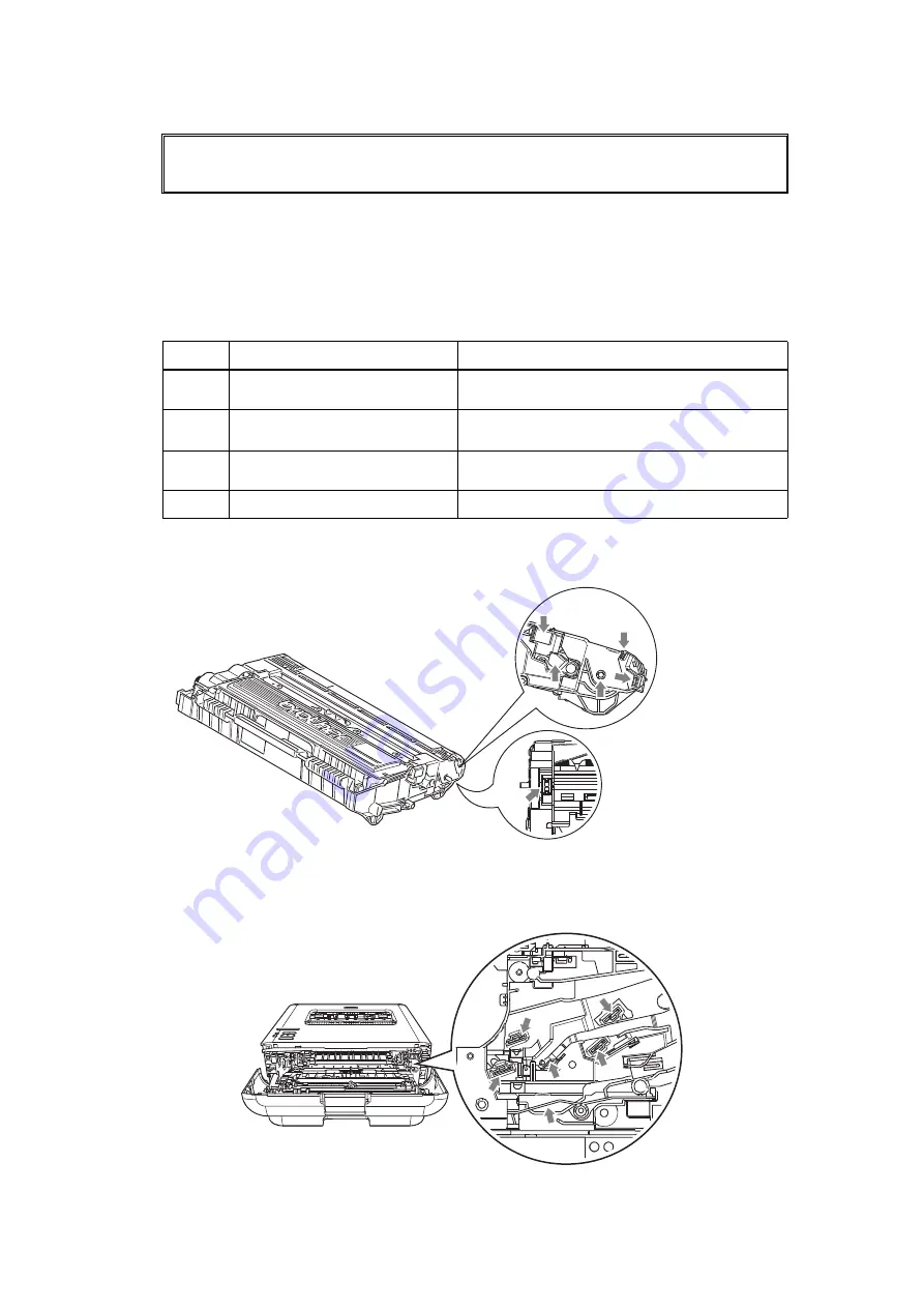 Brother HL-2260 Service Manual Download Page 56