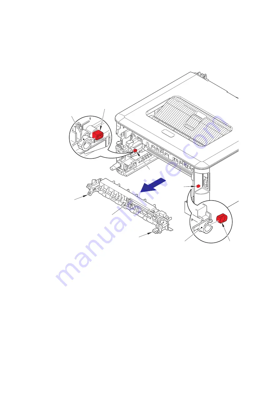 Brother HL-2260 Service Manual Download Page 112