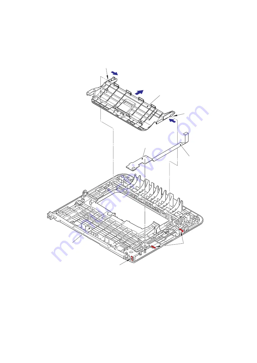 Brother HL-2260 Service Manual Download Page 116