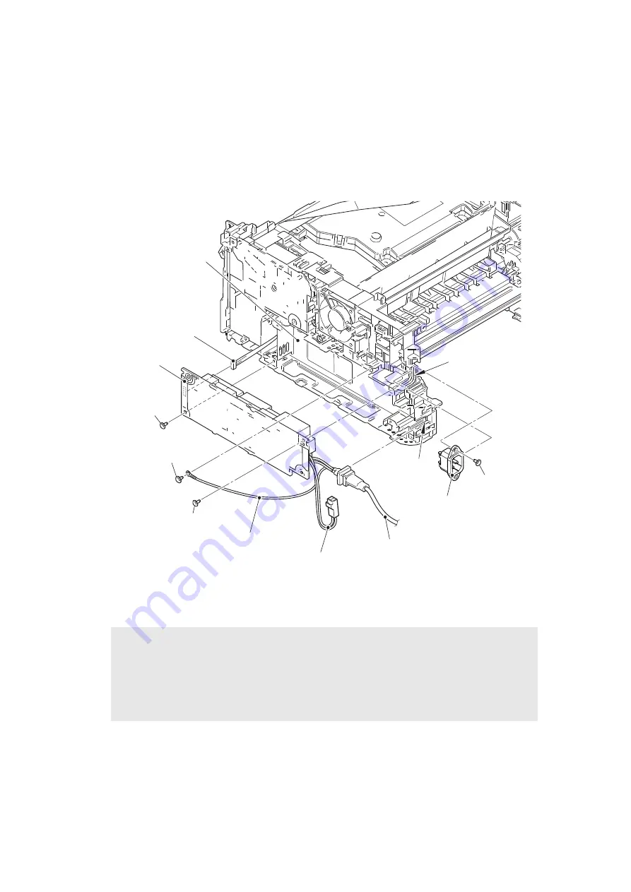 Brother HL-2260 Service Manual Download Page 121